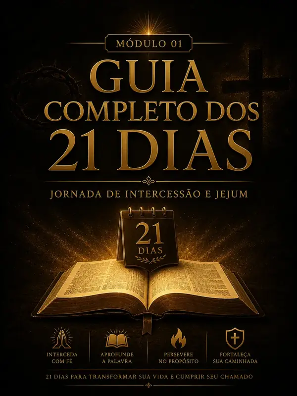 Capa do módulo 01 - Guia completo dos 21 dias