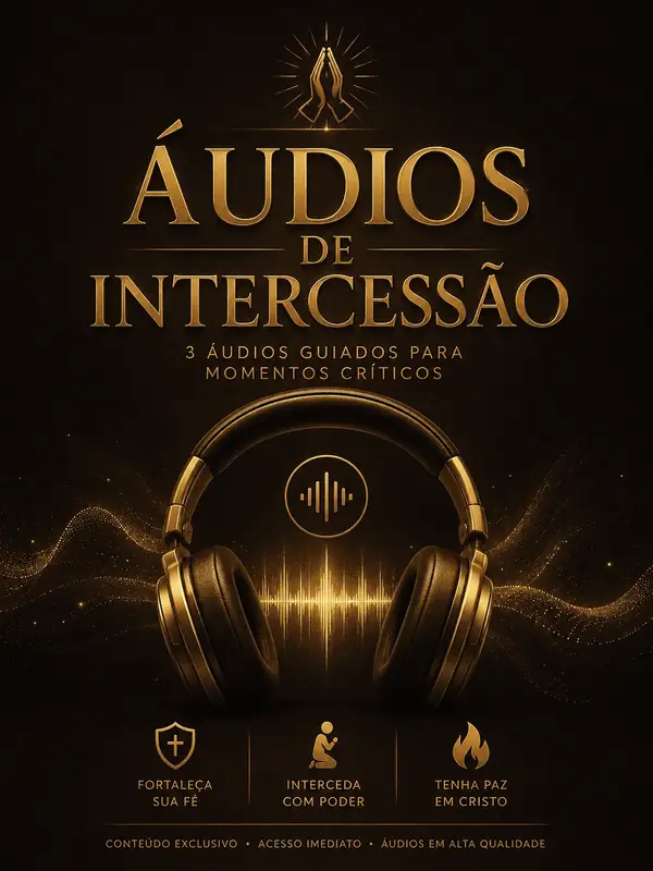 Áudios de intercessão por situação crítica