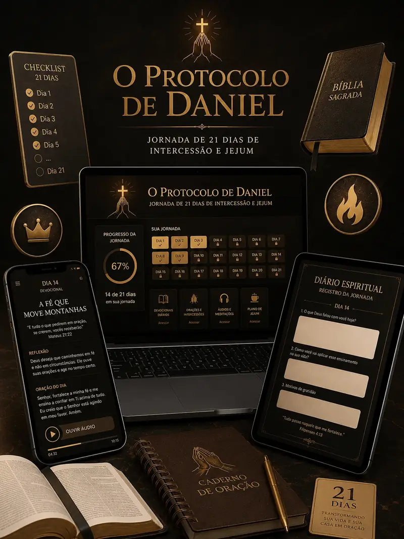 Mockup do ebook O Protocolo de Daniel